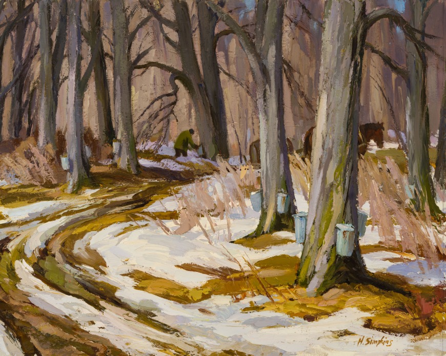 <span class="artist"><strong>Henry J. Simpkins</strong></span>, <span class="title"><em>Sugar Camp</em></span>