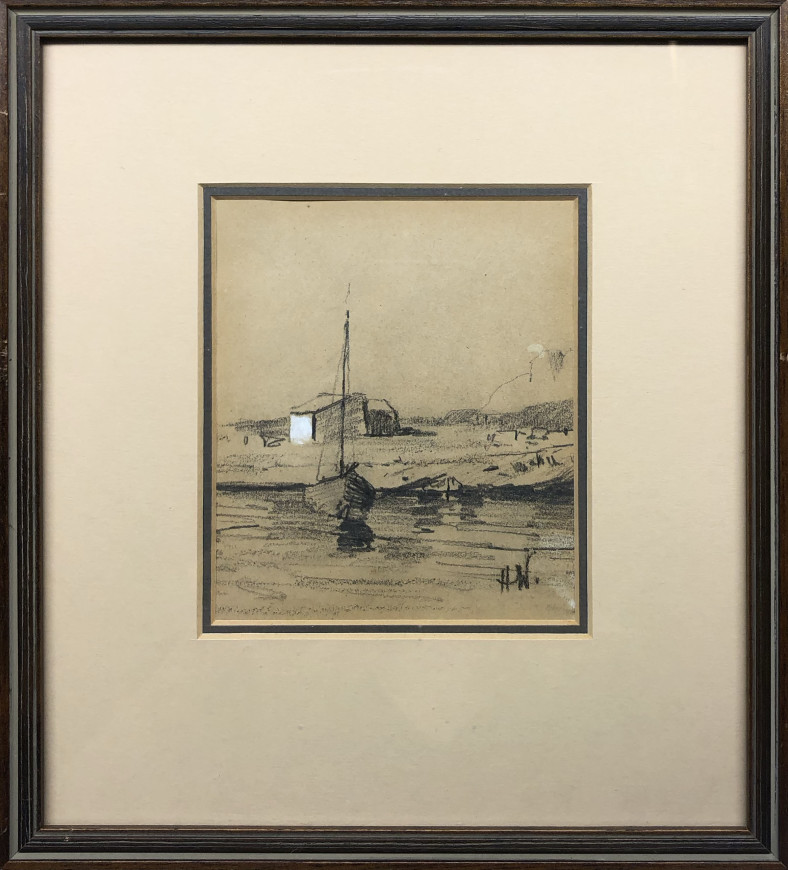 Boat at Low Tide
