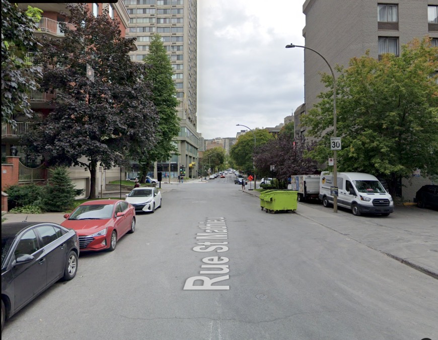 St. Matthew (Oldfield Ave) Street at Dorchester, Montreal