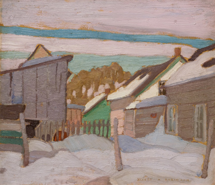 <span class="artist"><strong>Albert H. Robinson</strong></span>, <span class="title"><em>La Malbaie</em>, 1927 (circa)</span>