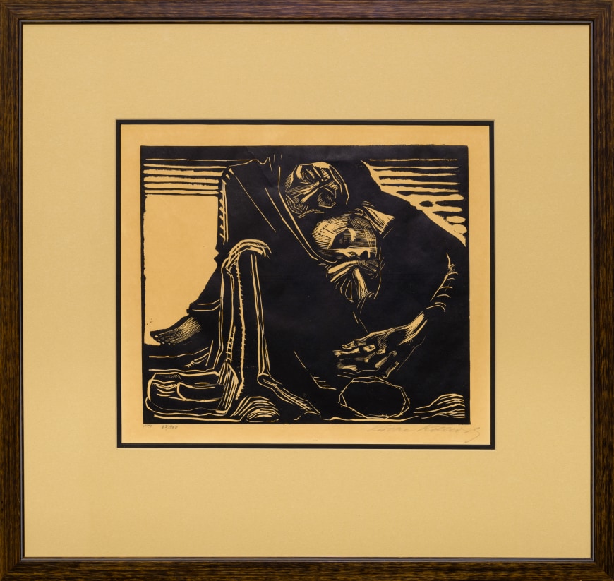 Death with a Woman in His Lap