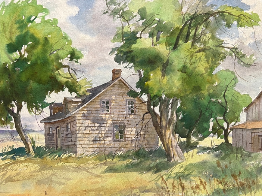 Farmhouse in Manitoba - Maison de ferme au Manitoba