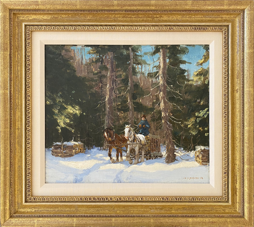 Logging in Winter