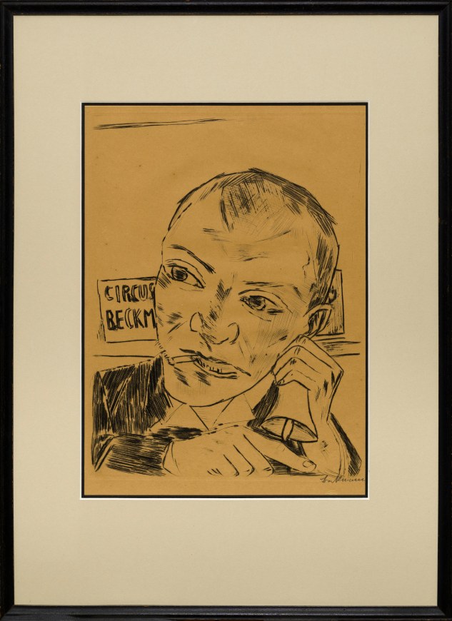 The Barker (Self Portrait)