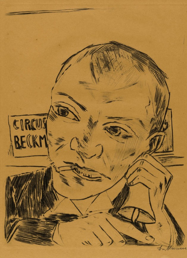 The Barker (Self Portrait)