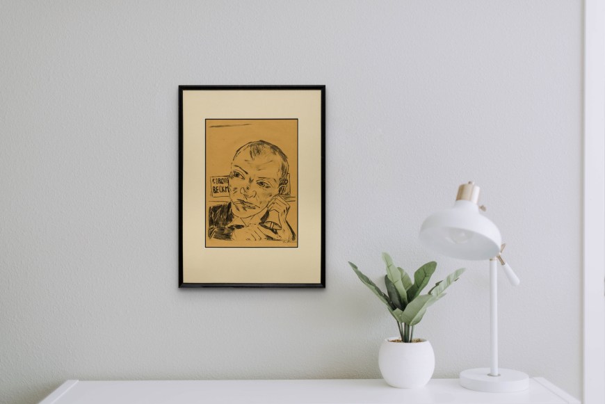 The Barker (Self Portrait)