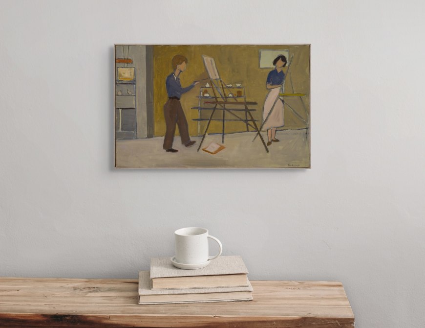Two Students at Arpad's