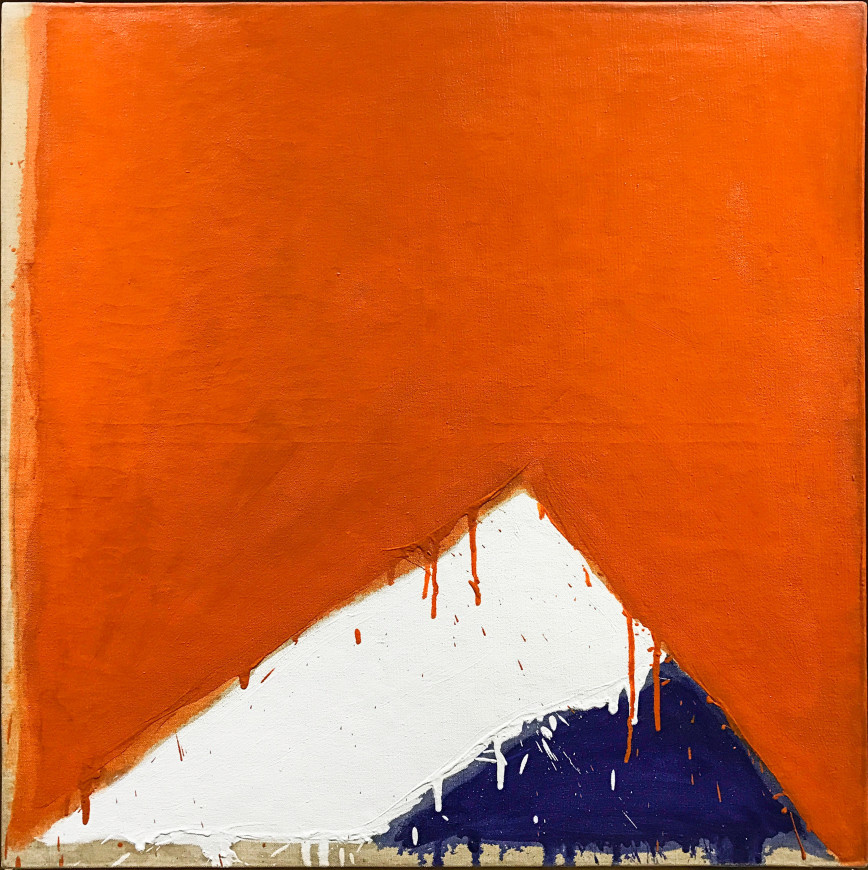 <span class="artist"><strong>Serge Lemoyne</strong></span>, <span class="title"><em>Bleu, blanc, rouge - Blue, white, red</em>, 1976</span>