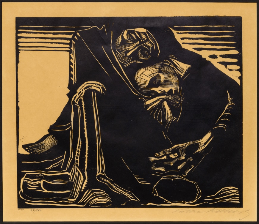 Death with a Woman in His Lap