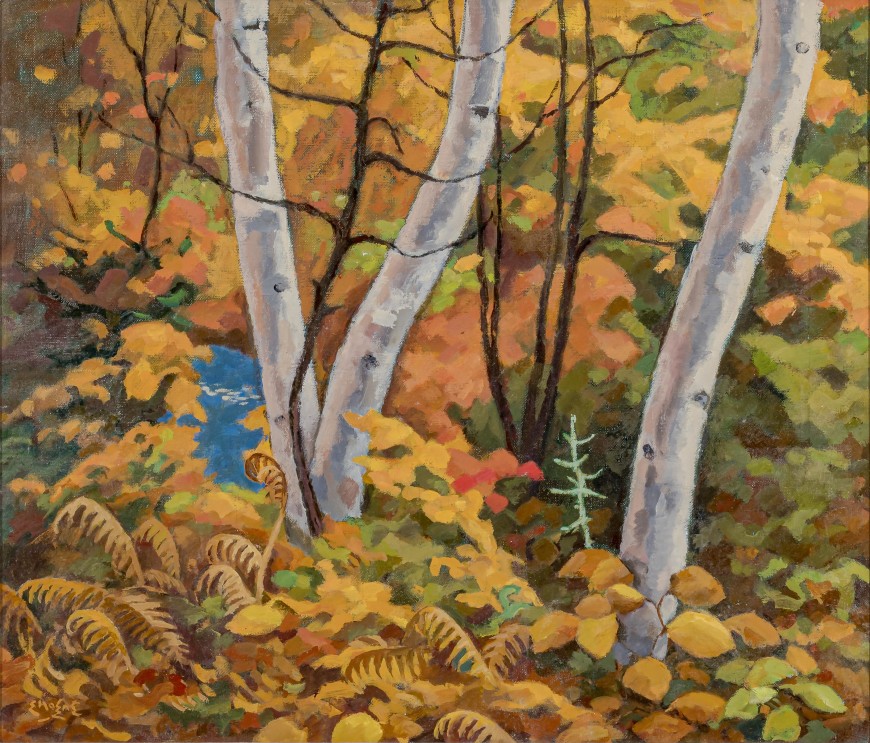 Edwin Holgate, Autumn Tangle, 1964