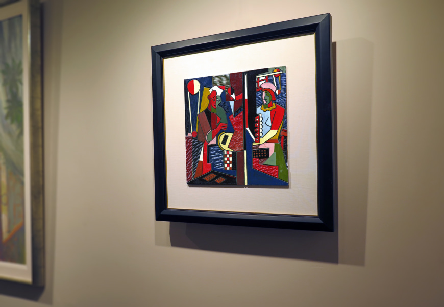 Friedrich Wilhelm (Fritz) Brandtner (1896-1969), Factory Worker (Machine Shop), c. 1938/9, Alan Klinkhoff Galery, August 2018