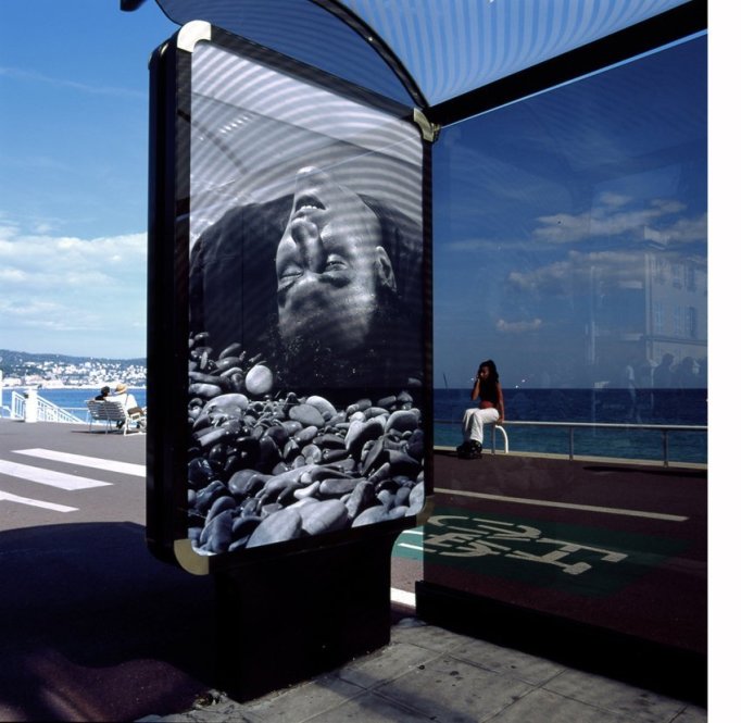 Le monde appartient à ceux qui se levent tôt / Promenade des Anglais, Nice