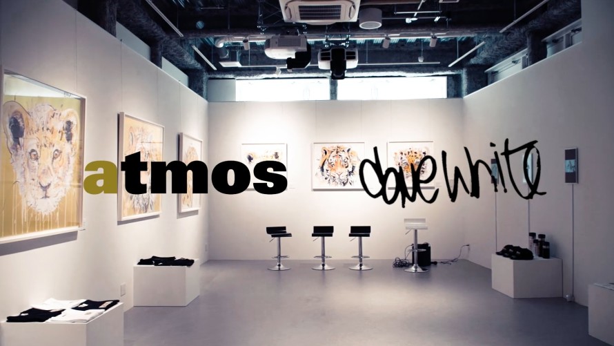 Atmos x Dave White , Exhibition & Colab, Tokyo