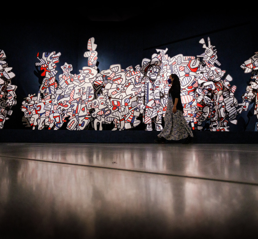 'Jean Dubuffet: Brutal Beauty' Installation view Barbican Art Gallery, 17 May – 22 August 2021 ©Tristan Fewings / Getty Images