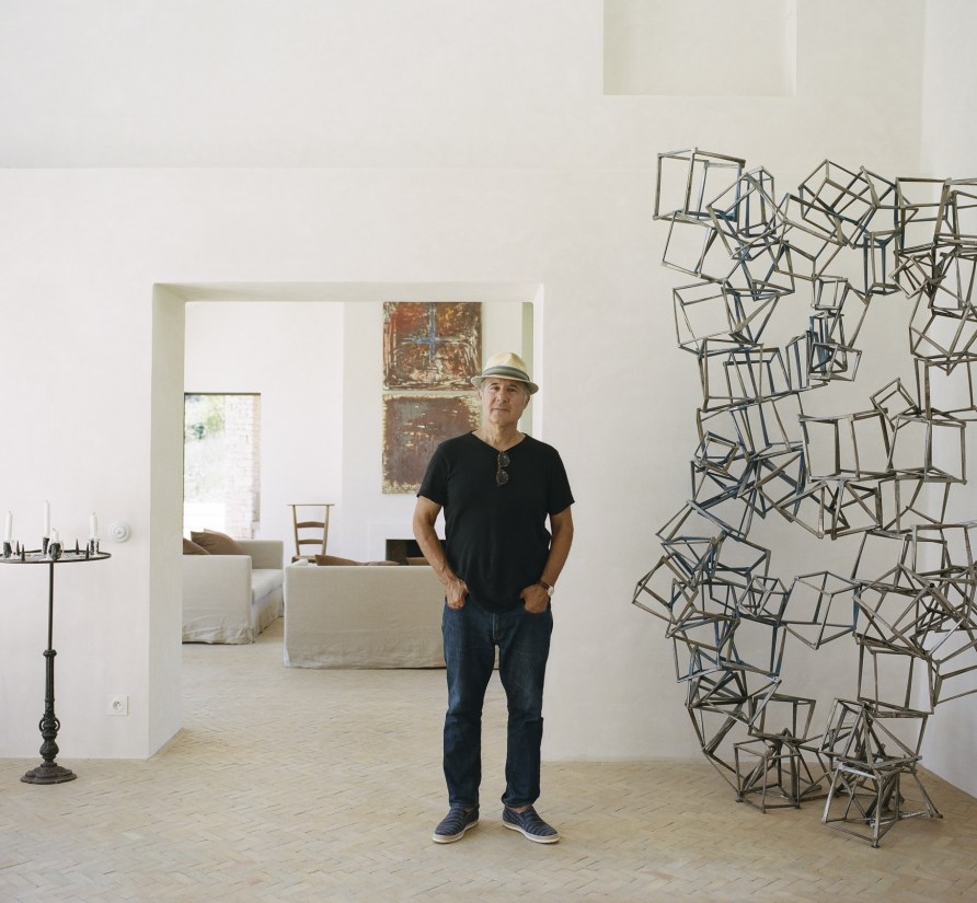 Jedd Novatt at his studio in the South of France