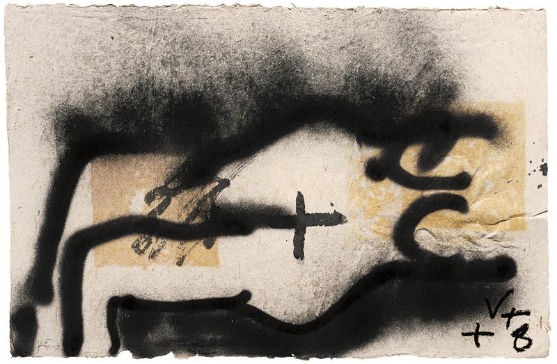 <strong>Antoni Tàpies</strong>, <em>Signe V (Sign V)</em>, 2001