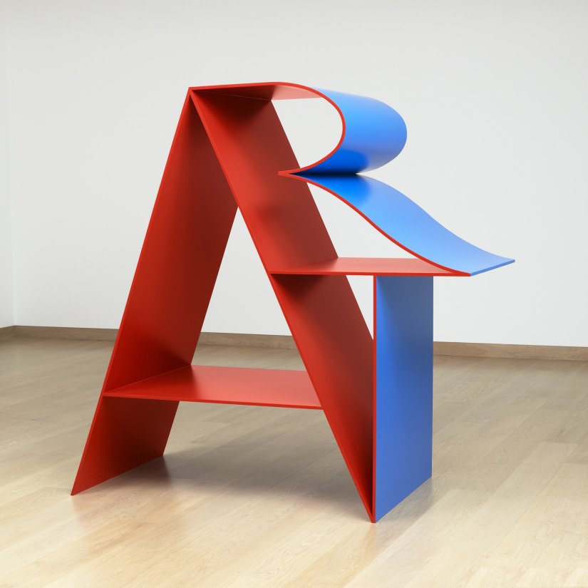 <strong>Robert Indiana</strong>, <em>ART (Red Blue)</em>, 1972-2001