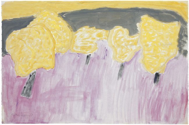 <strong>Milton Avery</strong>, <em>Trees in Bloom</em>, 1963