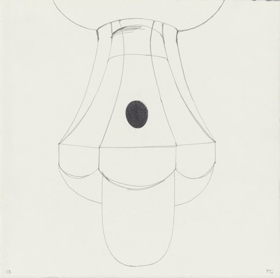 <strong>Patrick Caulfield</strong>, <em>Lamp Study no.13</em>, 1991