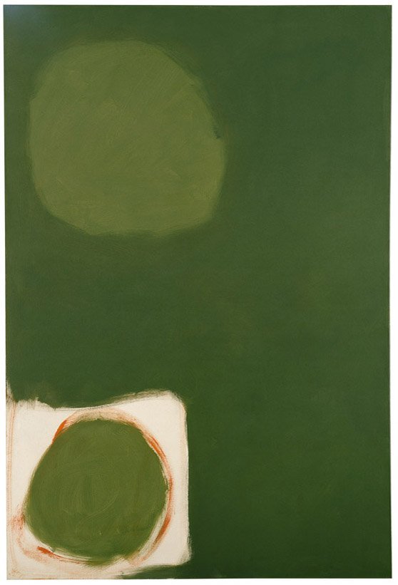 <strong>Patrick Heron</strong>, <em>Dull Green with White : December 1961 PH.61/O/19</em>, 1961