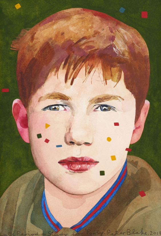 Late Period – Study for 'Party' 7