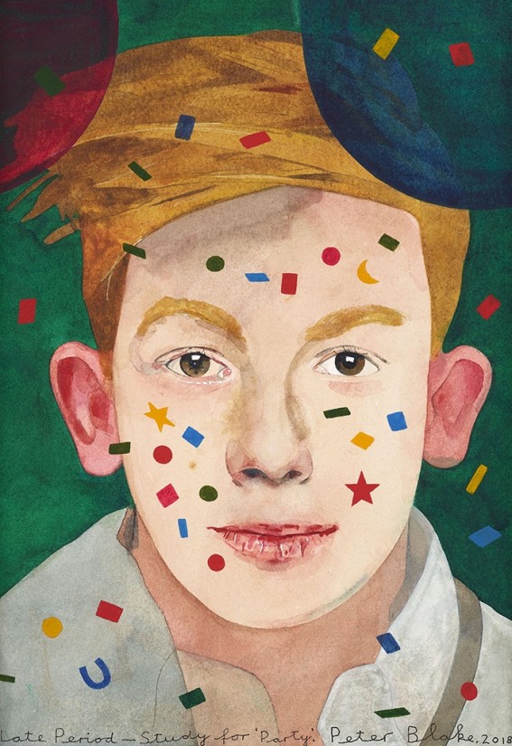Late Period – Study for 'Party' 8