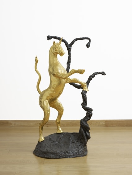 Unicorn and Oak Tree