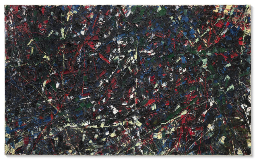 <span class="artist"><strong>Jean-Paul Riopelle</strong></span>, <span class="title"><em>Sans titre</em>, 1953</span>