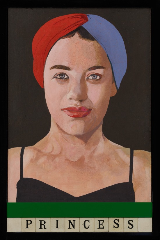 <span class="artist"><strong>Peter Blake</strong></span>, <span class="title"><em>Princess</em>, 2023</span>