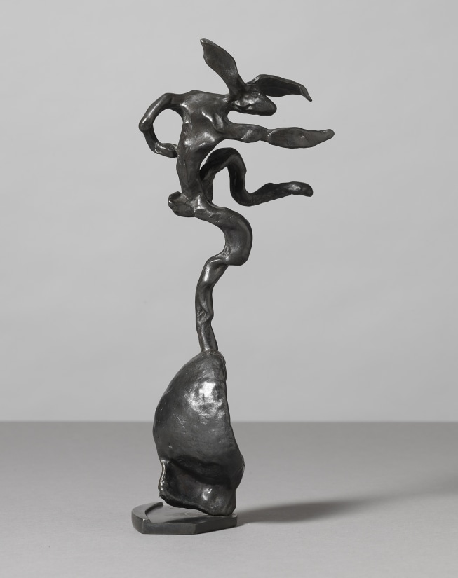 <span class="artist"><strong>Barry Flanagan</strong></span>, <span class="title"><em>Hare on Globe Form</em>, 1993</span>