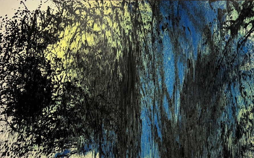 <span class="artist"><strong>Hans Hartung</strong></span>, <span class="title"><em>T1988-E20</em>, 1988</span>