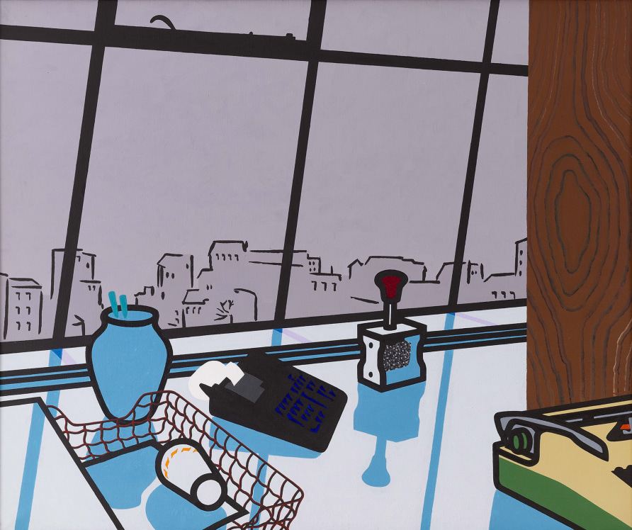 <span class="artist"><strong>Patrick Caulfield</strong></span>, <span class="title"><em>After Work</em>, 1978</span>