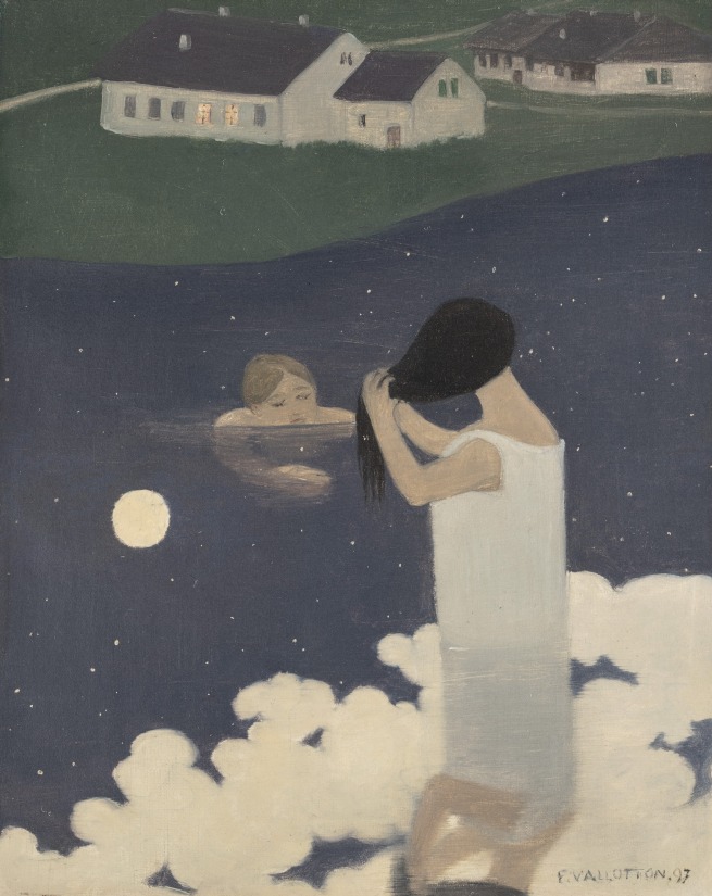 <span class="artist"><strong>Félix Vallotton</strong></span>, <span class="title"><em>Baigneuses au clair de lune</em>, 1893</span>