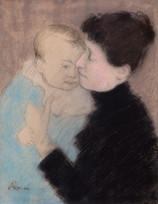 Jozsef Rippl-Ronai, Mother and Child, 1891