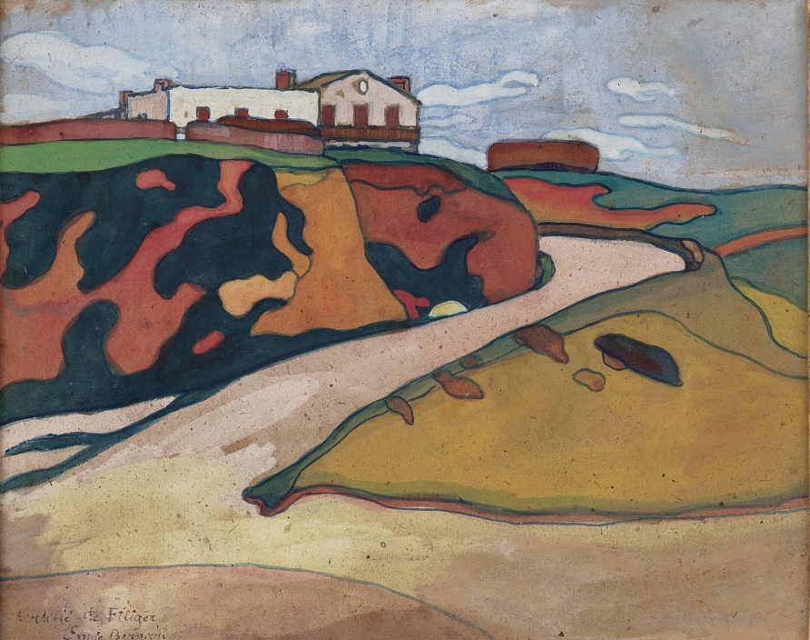 <span class="artist"><strong>Charles Filiger</strong></span>, <span class="title"><em>Paysage de Bretagne</em>, 1892–93</span>