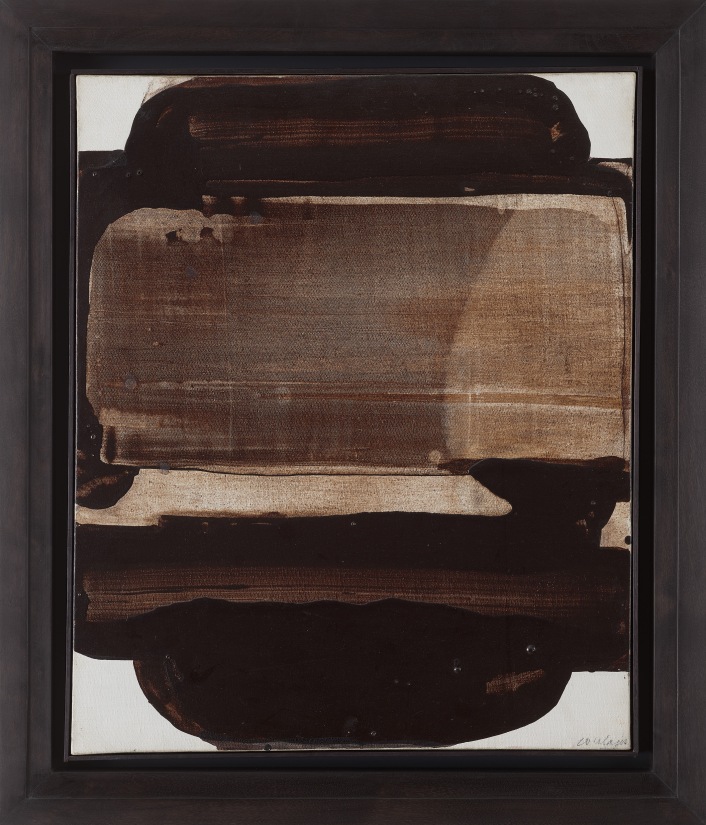 <span class="artist"><strong>Pierre Soulages</strong></span>, <span class="title"><em>Peinture 73 x 60 cm, 7 mai 1975</em>, 1975</span>