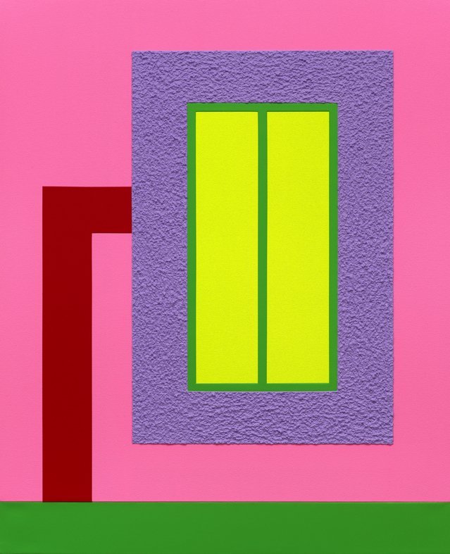 <strong>Peter Halley</strong>, <em>Raising Hope I</em>, 2013