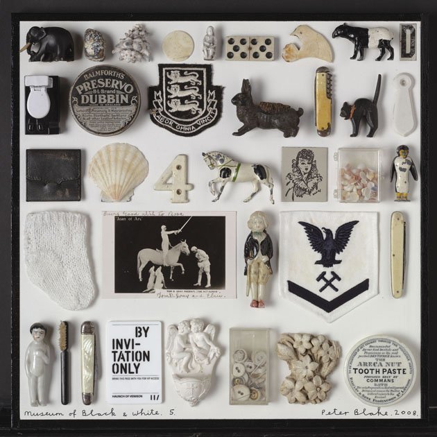 <strong>Peter Blake</strong>, <em>Museum of Black & White 5 (in homage to Mark Dion)</em>, 2008