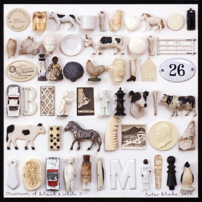 <strong>Peter Blake</strong>, <em>Museum of Black & White 7 (in homage to Mark Dion)</em>, 2010
