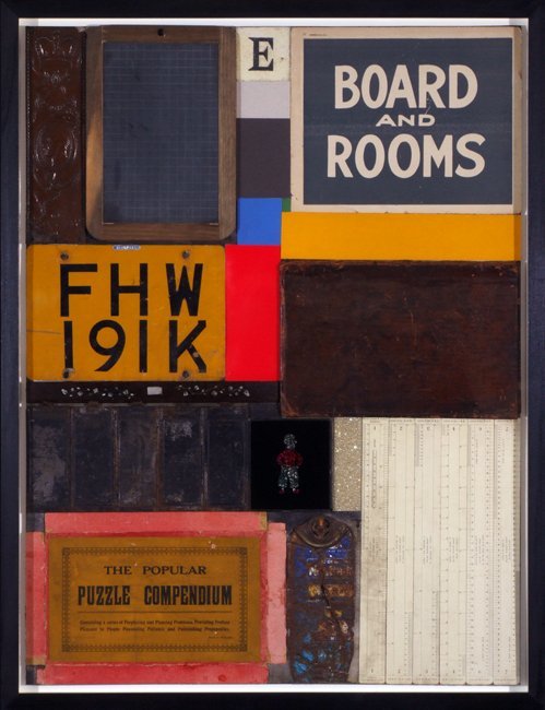 <strong>Peter Blake</strong>, <em>Children's Games: Puzzle Compendium (in homage to Robert Rauschenberg)</em>, 2010