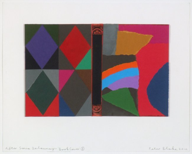 <strong>Peter Blake</strong>, <em>After Sonia Delaunay - 'Book Cover' 3 (in homage to Sonia Delaunay)</em>, 2010