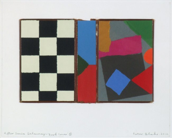 <strong>Peter Blake</strong>, <em>After Sonia Delaunay - 'Book Cover' 5 (in homage to Sonia Delaunay)</em>, 2010