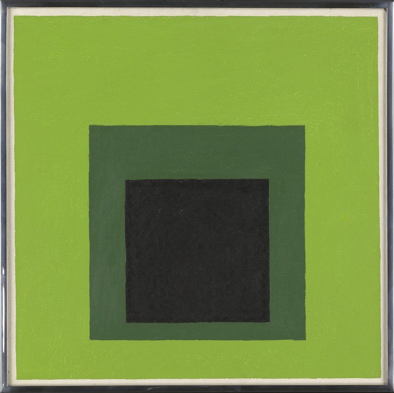 <strong>Josef Albers</strong>, <em>Homage to the Square</em>, 1961