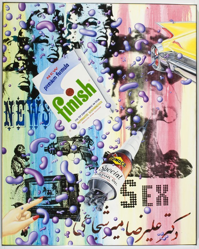<strong>Kenny Scharf</strong>, <em>Sex Bomb</em>, 2008