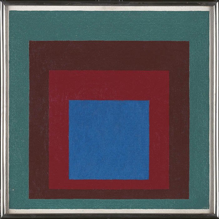 <strong>Josef Albers</strong>, <em>Homage to the Square</em>, 1957