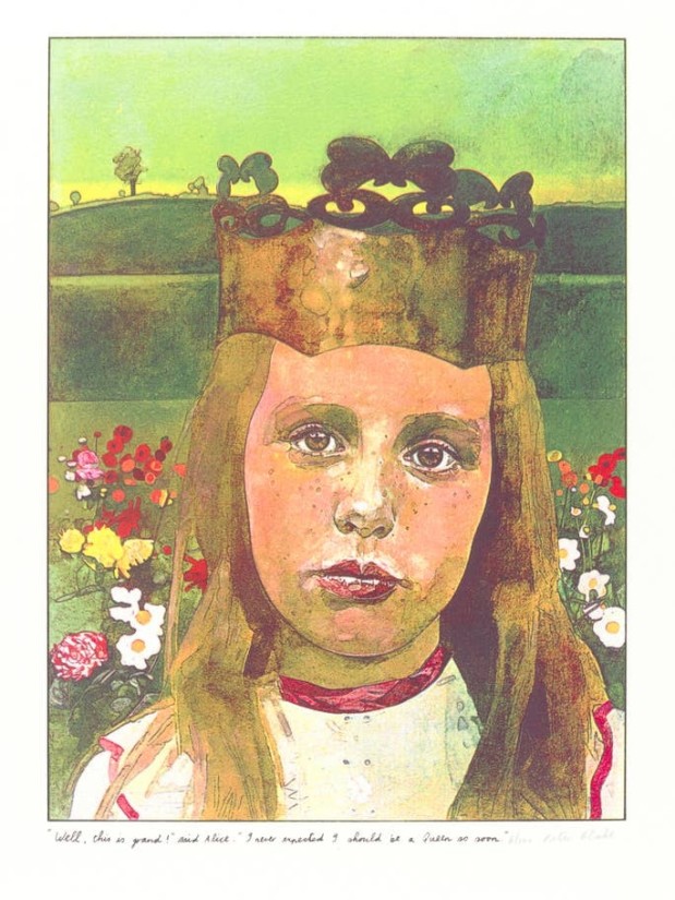 Print By Peter Blake from the suite illustrating 