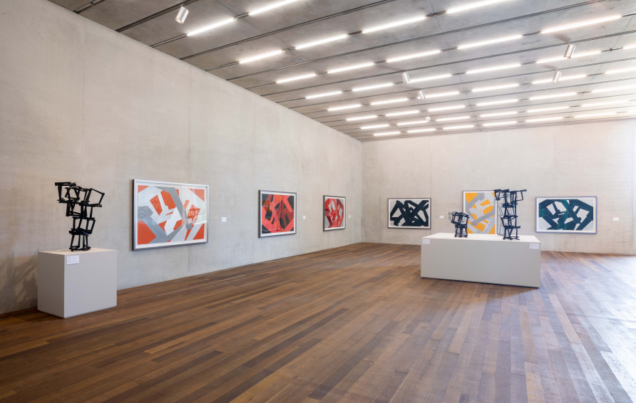Jedd  Novatt: Monotypes and More, Pérez Art Museum Miami, 2021-22. Photo: Oriol Tarridas