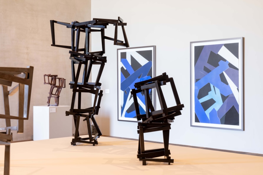 Jedd  Novatt: Monotypes and More, Pérez Art Museum Miami, 2021-22. Photo: Oriol Tarridas