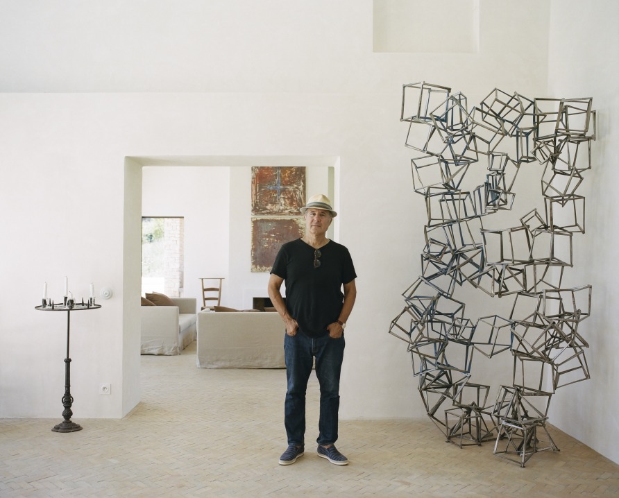 Jedd Novatt at his studio in the South of France