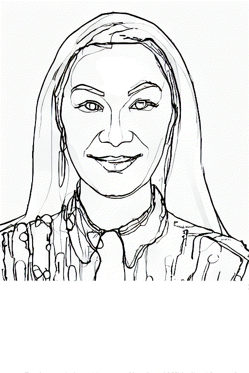 Michelle Yeoh, AI Portrait